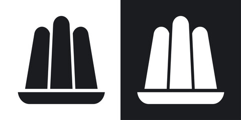 Jelly Icons vectors set for web designs in black colors