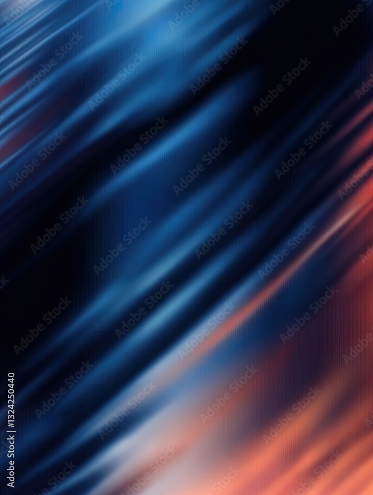 Aufkleber abstract textured background featuring blue and peach hues in flowing diagonal patterns. sleek desig