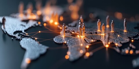 Networked Innovation: 3D Human Figures on Global Business Map for Data-Driven Consumer Analysis