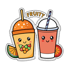 ice cream with a cup