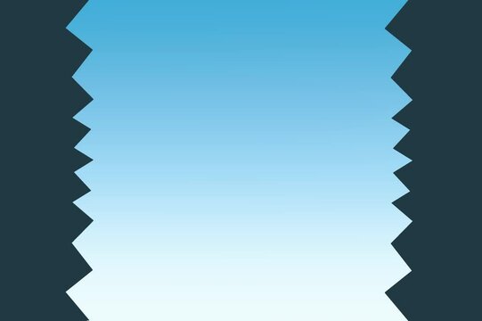 footage background blue sky space area. illustration open screen with a view of the blue sky