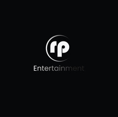 combination of letters R and P. company logo eps 10 format. letter combination logo symbol.