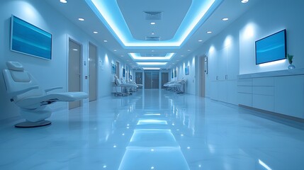 A bright-lit room with smart tools for full smooth flow