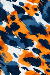 Vertical Abstract Paint Realistic Liquid poisonous Animal Skin pattern.