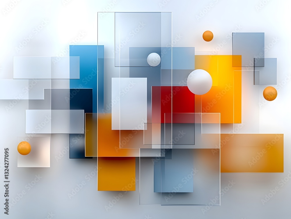 Poster captivating geometric compositions that embody the dynamism of abstract patterns pulsing with energy