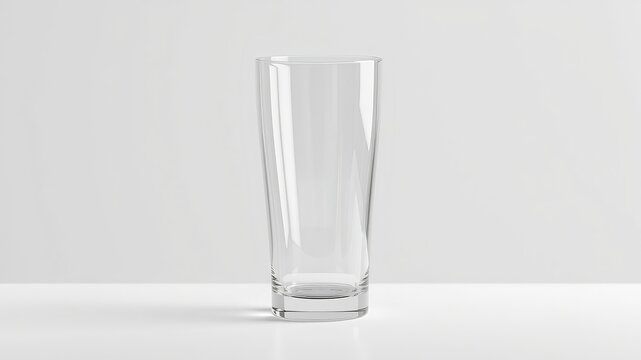 Empty Beer Glass Mockup - Versatile Design Template for VK.com