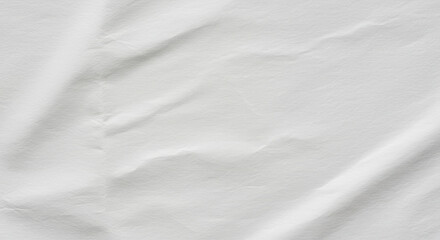 Obraz premium White Fabric Texture: Soft, Wrinkled Textile Background for Design & Creative Projects. Paper, linen, cloth texture
