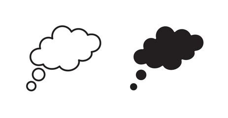 Dream cloud icons graphics vectors designs