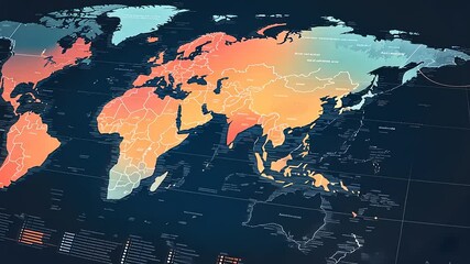 Global Temperature Map: A Visual Representation of Worldwide Heat Distribution