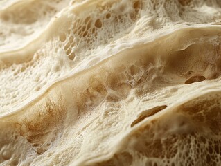 Sourdough loaf closeup bakery food photography rustic kitchen macro perspective culinary art