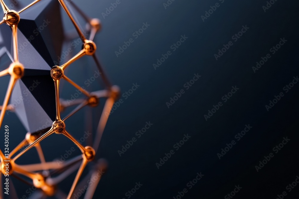 Fototapete Quantum Connectivity Revolution Luminescent Digital Nexus Visualizing Next-Gen Network Infrastructure for AI-Driven Technological Transformation