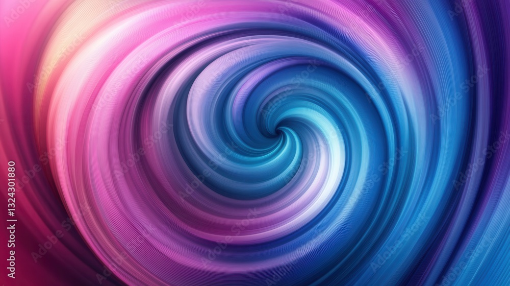 Poster colorful swirling patterns create dynamic abstract designs with vibrant hues of blue, purple, and pi