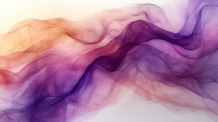 Abstract Art of Misty Pastel Pink and Lavender Swirl with Fluid Motion and Dreamy Aesthetic