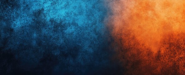 Obraz premium Dramatic Color Transition on Textured Surface
