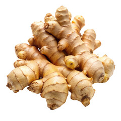 ginger isolated on white
