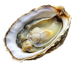 fresh oysters on a plate