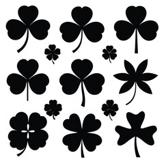 Obraz premium seamless shamrock pattern