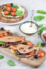 Homemade prepared healthy and keto diet dish