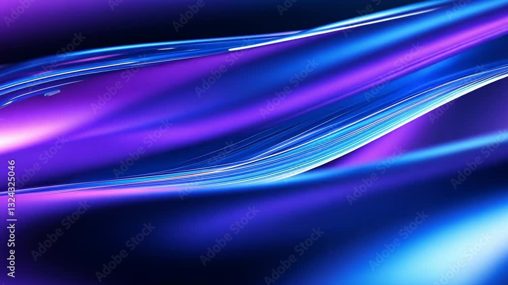 Aufkleber abstract swirls: captivating abstract design with fluid lines and a vibrant interplay of colors. the