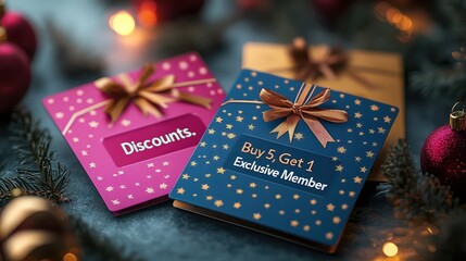  Customizable loyalty card designs with creative layouts, offering rewards like "Buy 5, Get 1 Free" or "Exclusive Member Discounts," enhancing customer engagement.