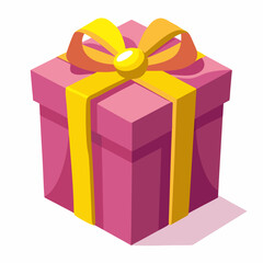 gift box isolated on white