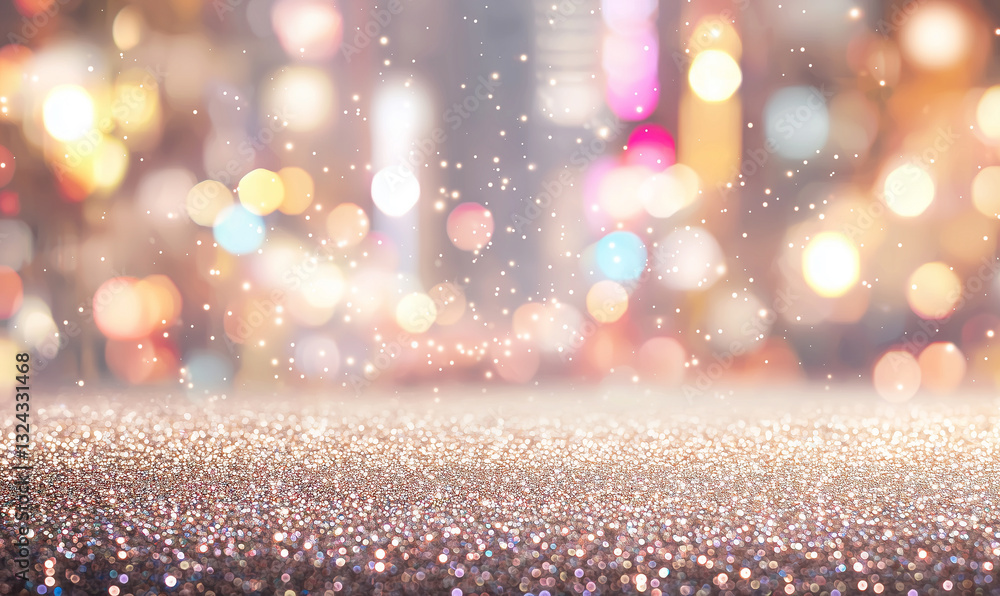 Aufkleber stunning glowing bokeh background for business advertising launch presentation graphic design templa