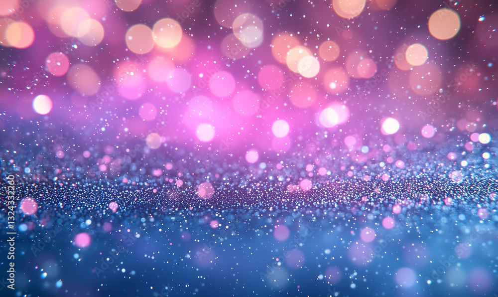 Aufkleber glowing bokeh background for business presentations advertisements and graphic design stunning templ