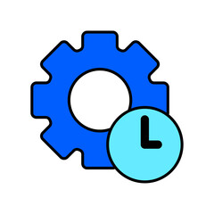 Icon a productivity, isolated against a clean background.