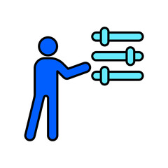 Icon a set, isolated against a clean background.