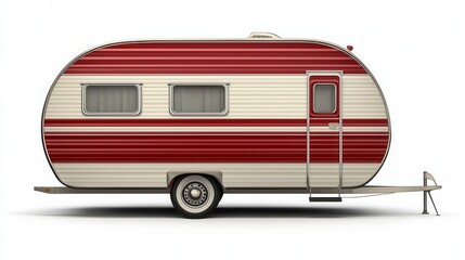 Retro Camper Side Profile