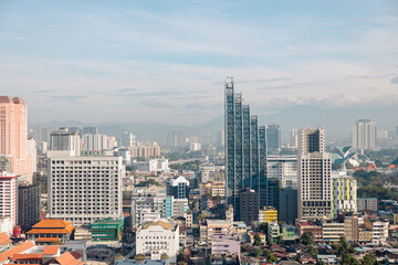 Kuala Lumpur city skyline