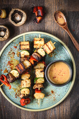 Homemade prepared healthy and keto diet dish