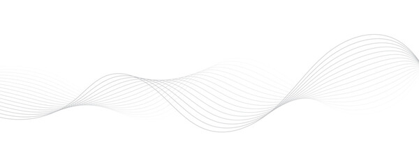 Abstract gray wave dynamic curve lines background. Energy technology concept modern backdrop design for business, presentation, banner.