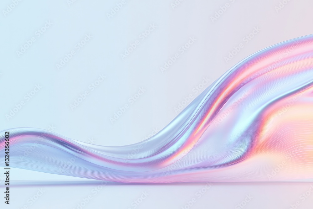 Aufkleber dynamic abstract design symbolizes groundbreaking discoveries featuring swirling patterns and vibran