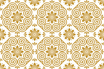 Golden Hmong Ethnic Pattern, Hmong Design