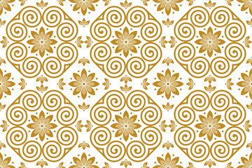 Golden Hmong Ethnic Pattern, Hmong Design