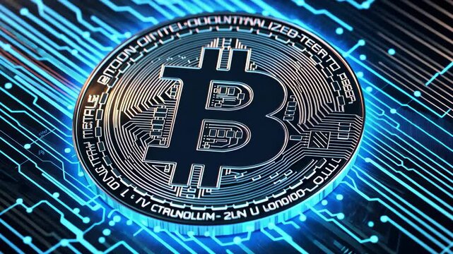 Bitcoin mining using hydro energy and modern technology. Cryptocurrency with clean or renewable energy. Reducing heat and global warming issues. Bitcoin and hydroelectric dams.