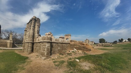 Scenic Open Grounds Surrounding Historic Tombs of Local Chiefs and Nobles in Jhajjar Haryana India