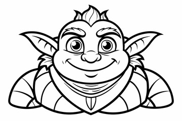Coloring book black vector
