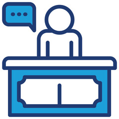 Public Speaking Icon