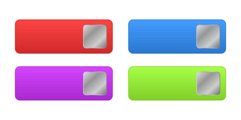 CTA button template set.