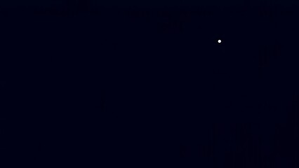 Code Launch: Single white dot highlighting progress in a dark blue digital development environment, for International Programmers' Day.