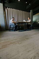 office workers doing paperwork