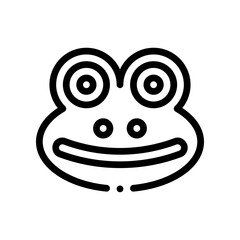 frog line icon