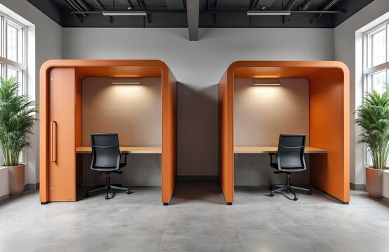 Movable office pods with partition walls allow teams to create private open spaces as needed. Modular office furniture flexible, adaptive workspace solution for balance, innovation, acoustic workflow.