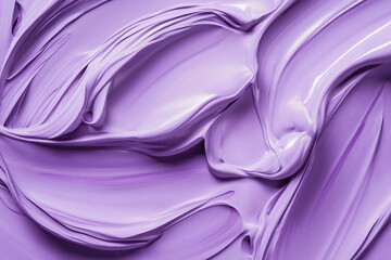 Mint lilac purple abstract paint stroke fluid liquid pastel. Abstract pastel paint texture background image. Abstract pastel paint swirl texture. Textured pastel paint abstract artwork display