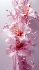 pink flowers