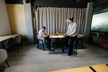 office workers doing paperwork