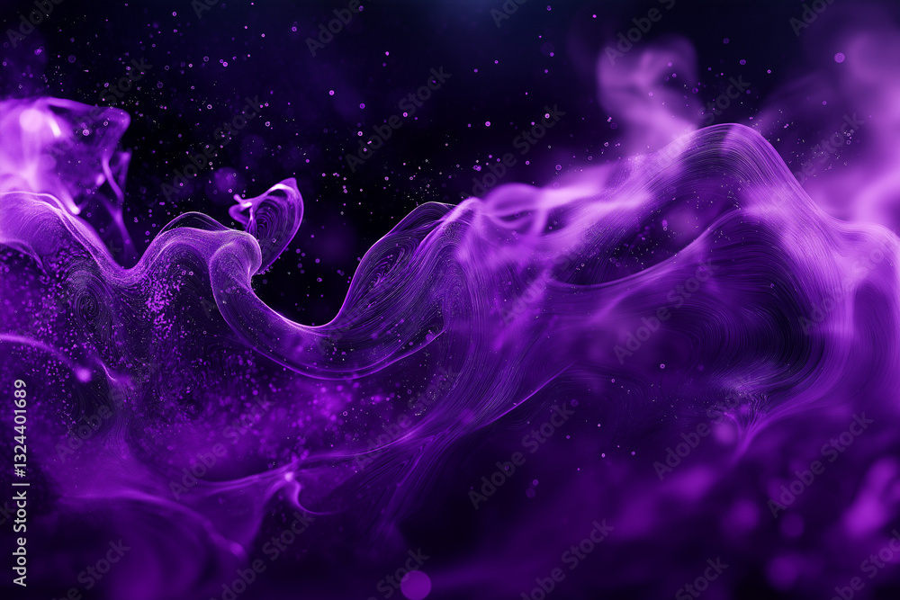 Poster a dynamic purple abstract background represents business themes with modern design elements. dynamic