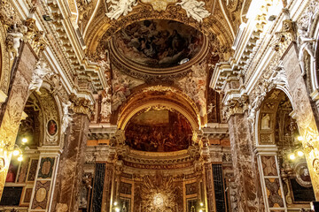 Chiesa di Santa Maria della Vittoria. Roma, Italia